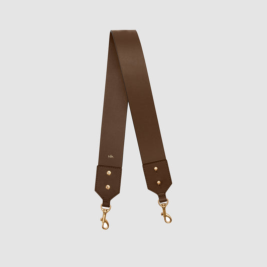 Arc Leather Bag Strap Cedar