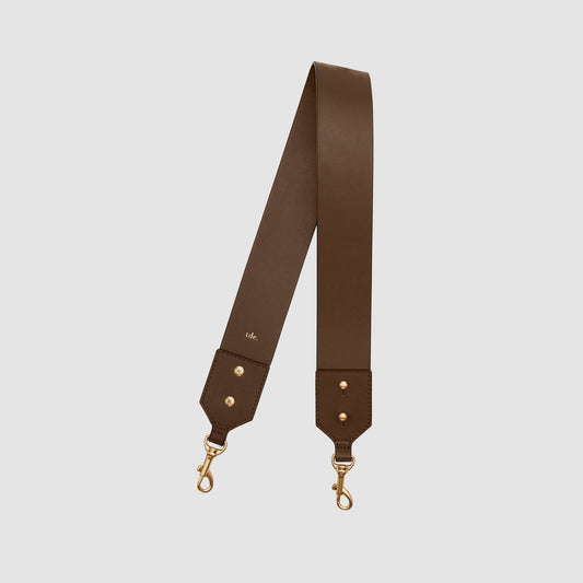 Arc Leather Bag Strap Cedar