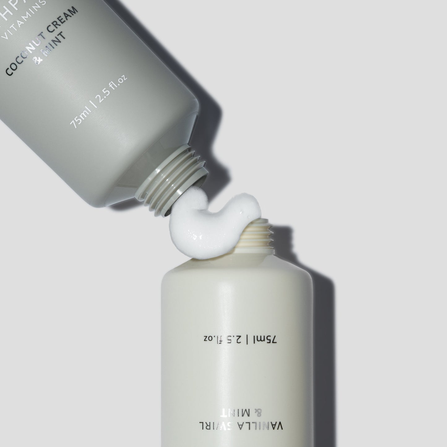 Prebiotic Whitening Toothpaste – Vanilla Swirl & Mint (75ML)