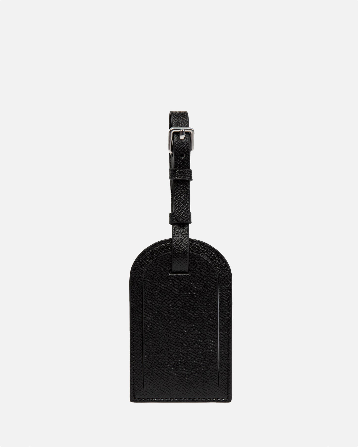 Essentials Square Luggage Tag Black