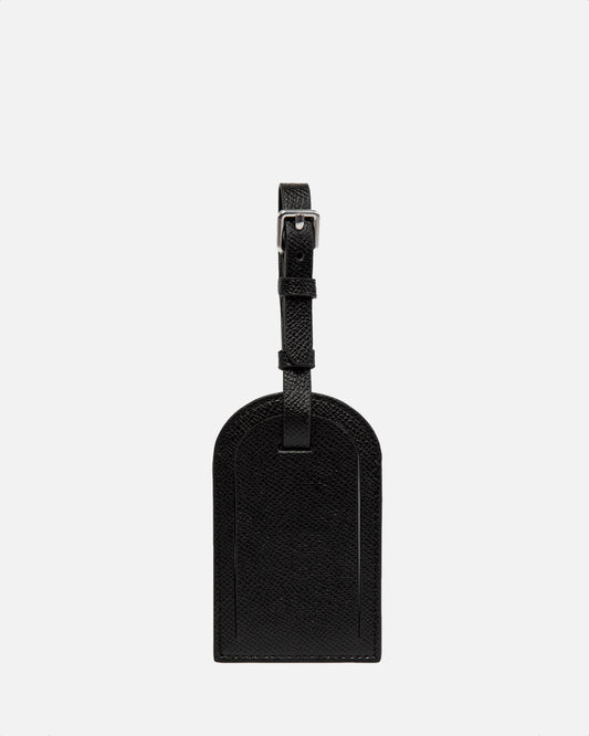 Essentials Square Luggage Tag Black