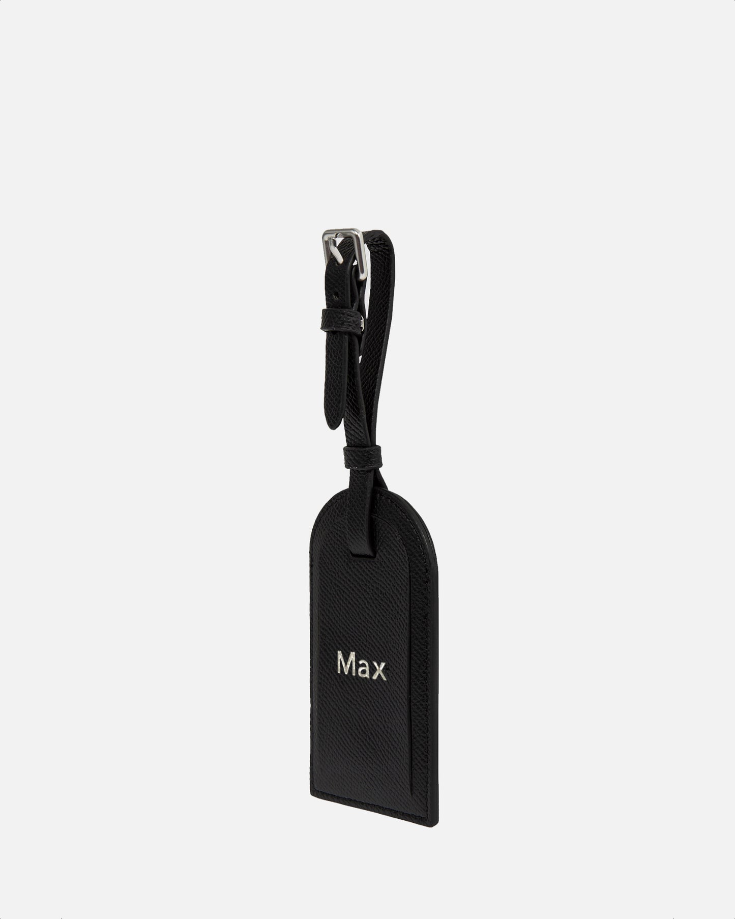 Essentials Square Luggage Tag Black