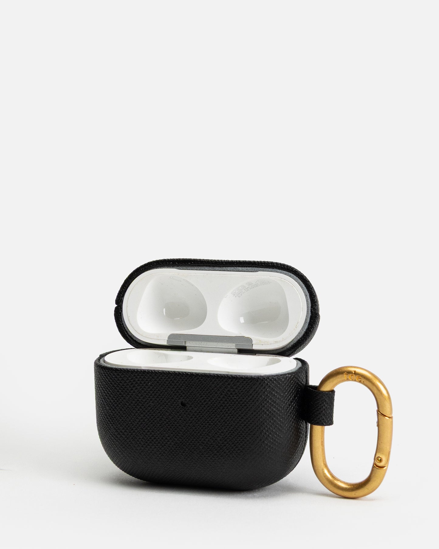 AirPods 3rd Gen Saffiano Leather Case Black