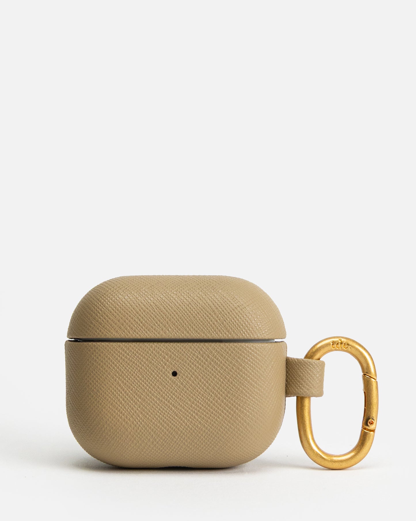 AirPods 3rd Gen Saffiano Leather Case Praline