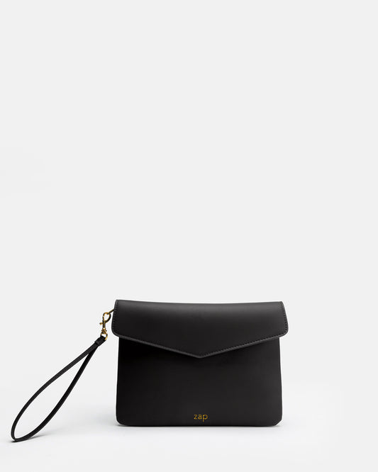 Zaphia Clutch Pouch Black