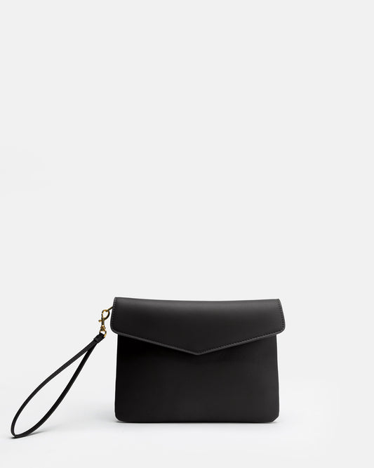 Zaphia Clutch Pouch Black