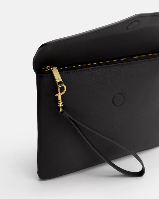 Zaphia Clutch Pouch Black