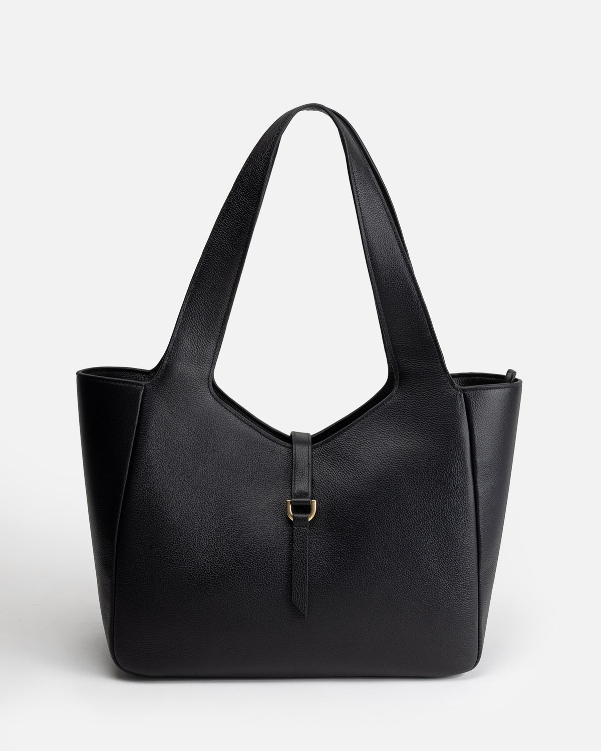Soft Shell Totes Maia Soft Shoulder Tote Black – The Daily Edited