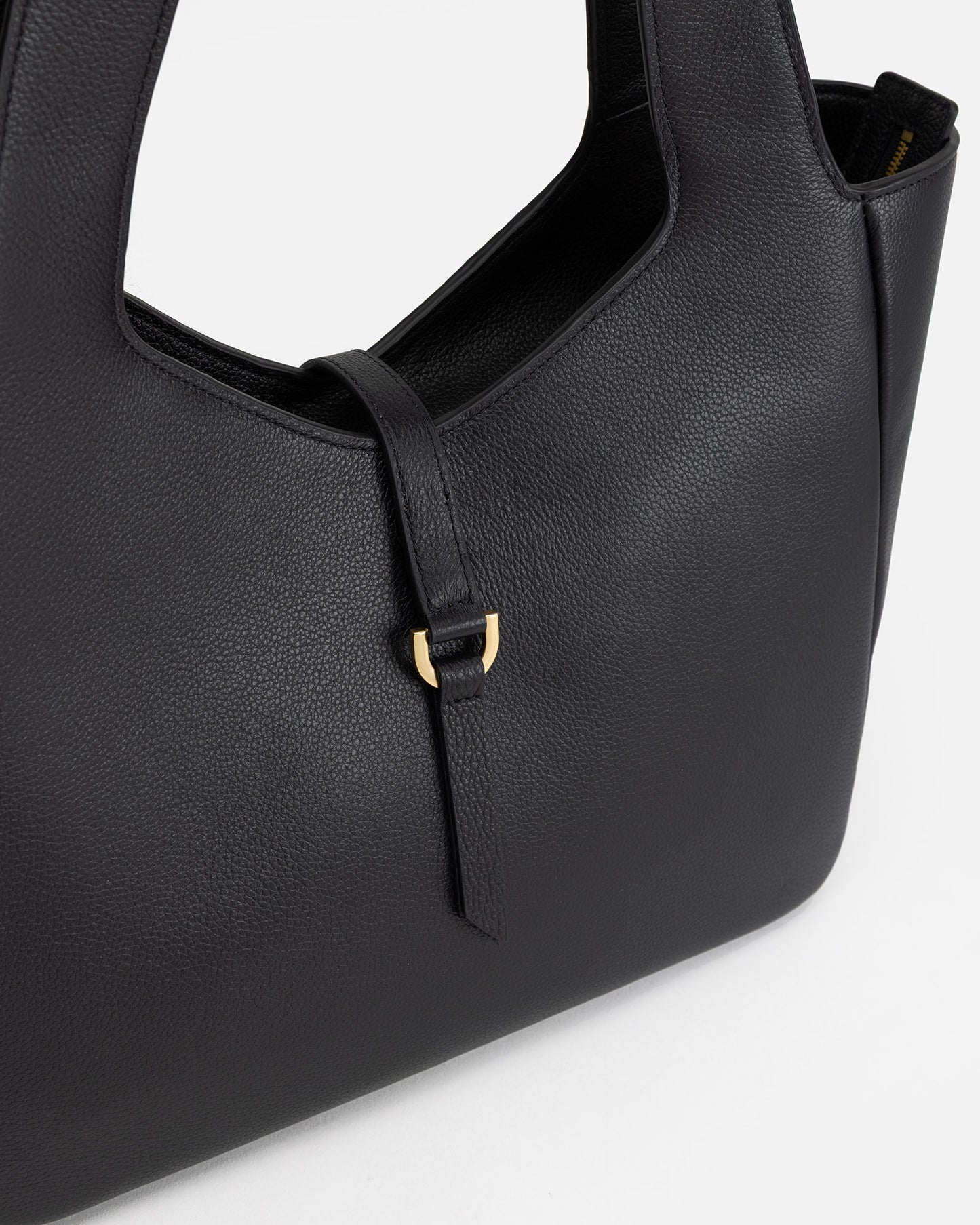 Maia Soft Shoulder Tote Black