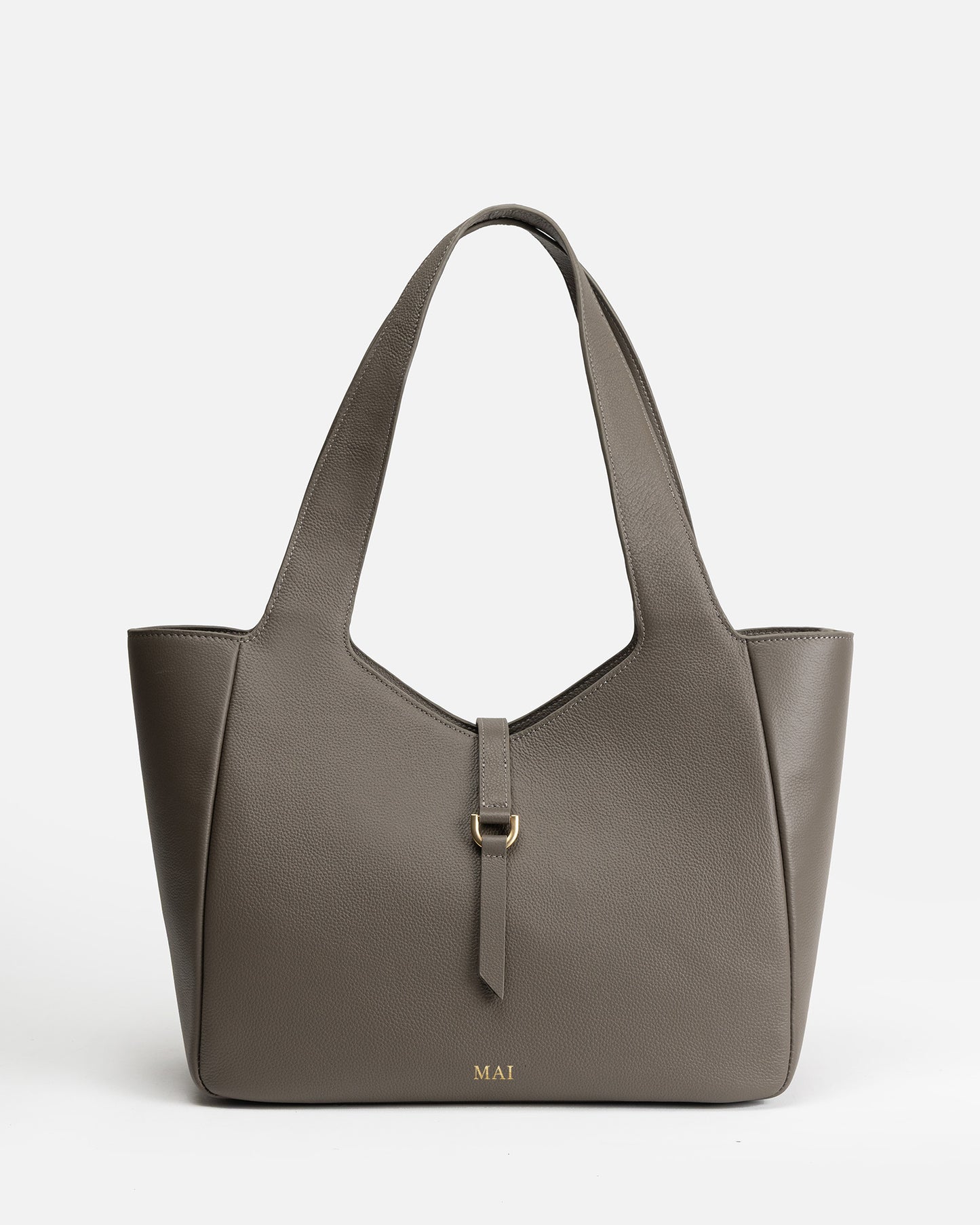 Maia Soft Shoulder Tote Slate Grey