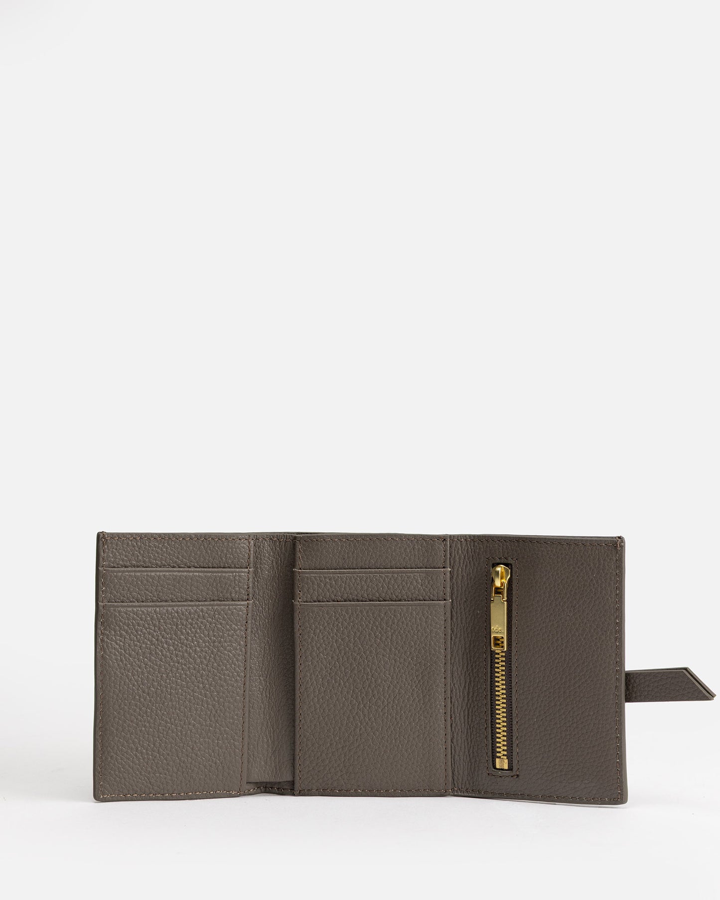 Maia Trifold Snap Wallet Slate Grey