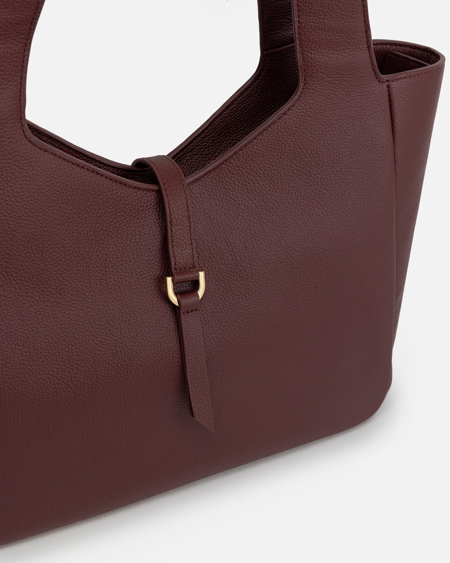 Maia Soft Shoulder Tote Berry Jam