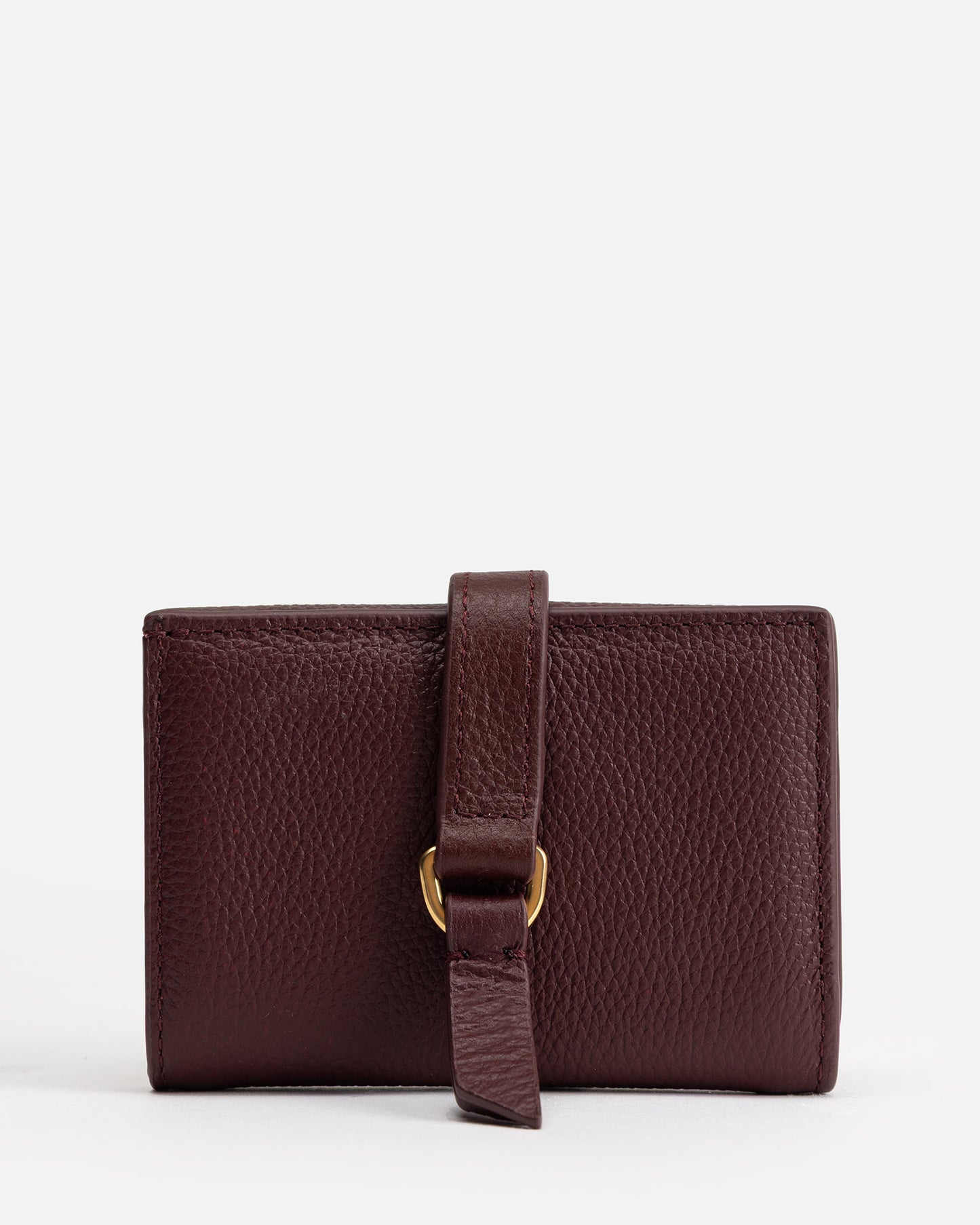 Maia Trifold Snap Wallet Berry Jam