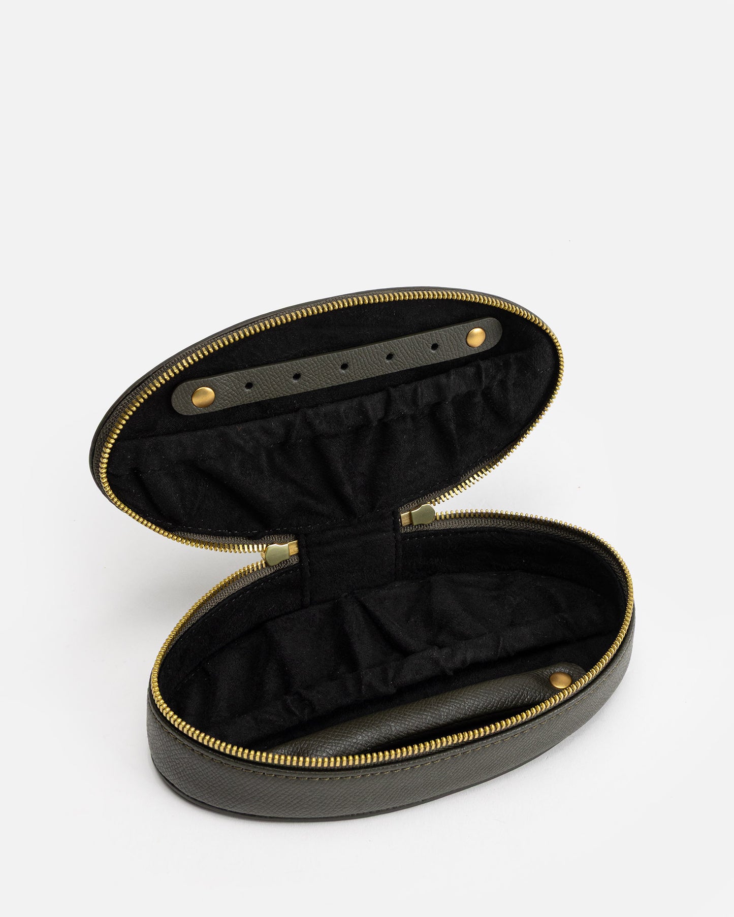 Ava Jewellery Case Olive