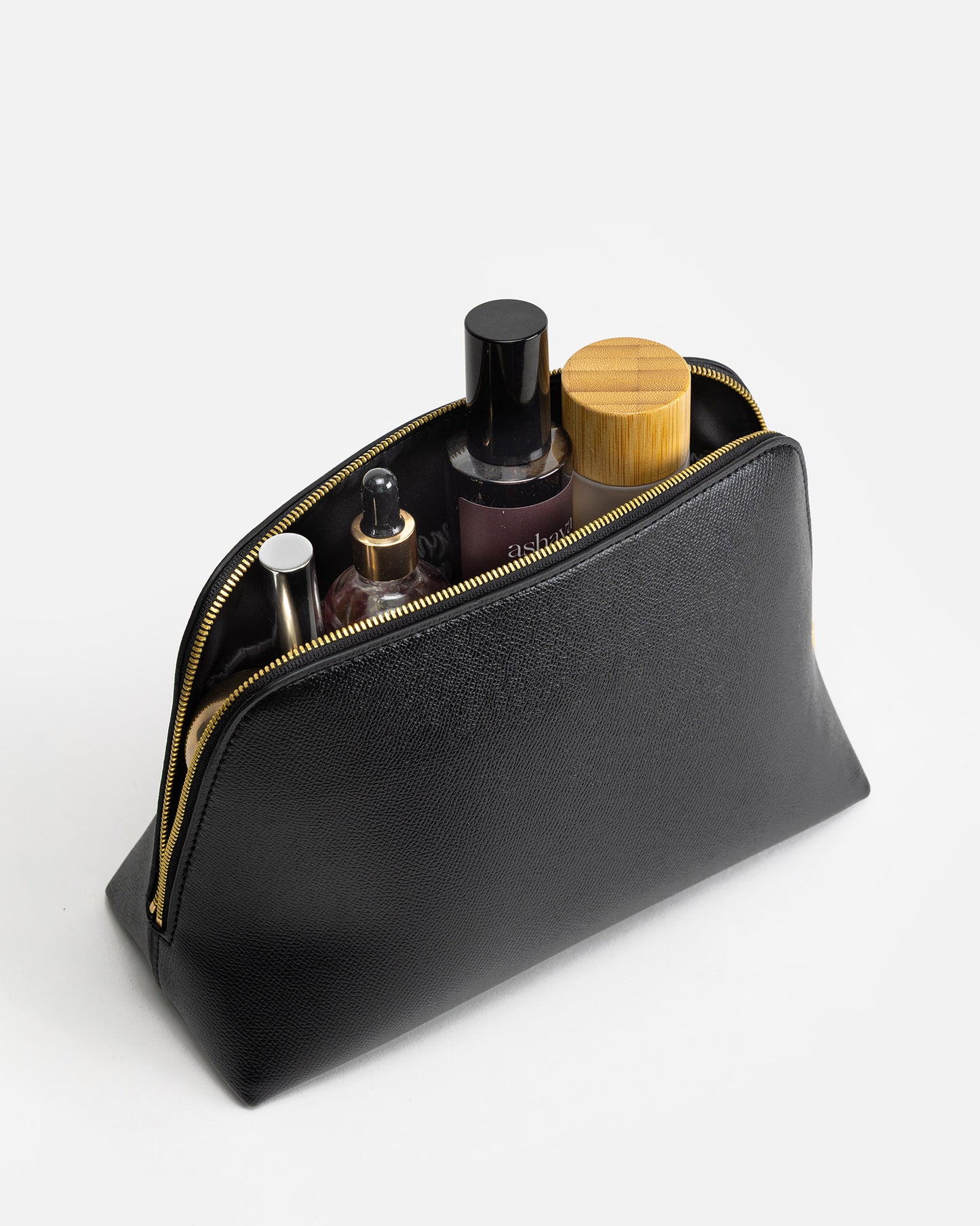 Ava Large Beauty Case Black