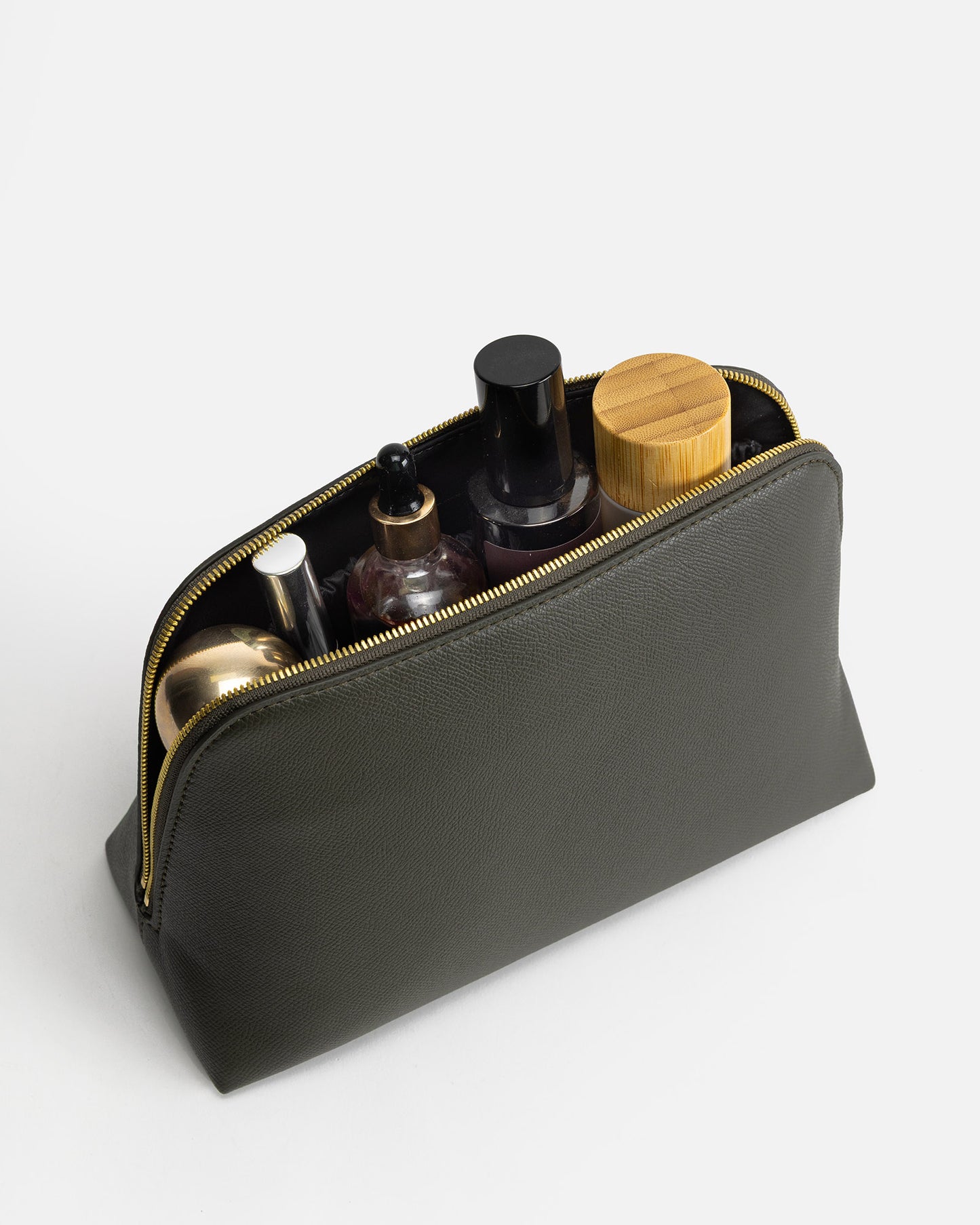 Ava Large Beauty Case Olive