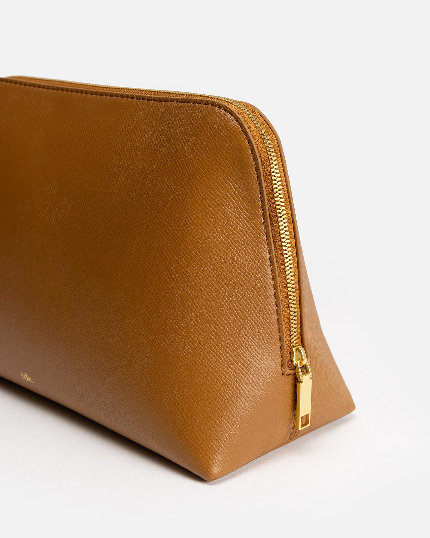 Ava Large Beauty Case Tan