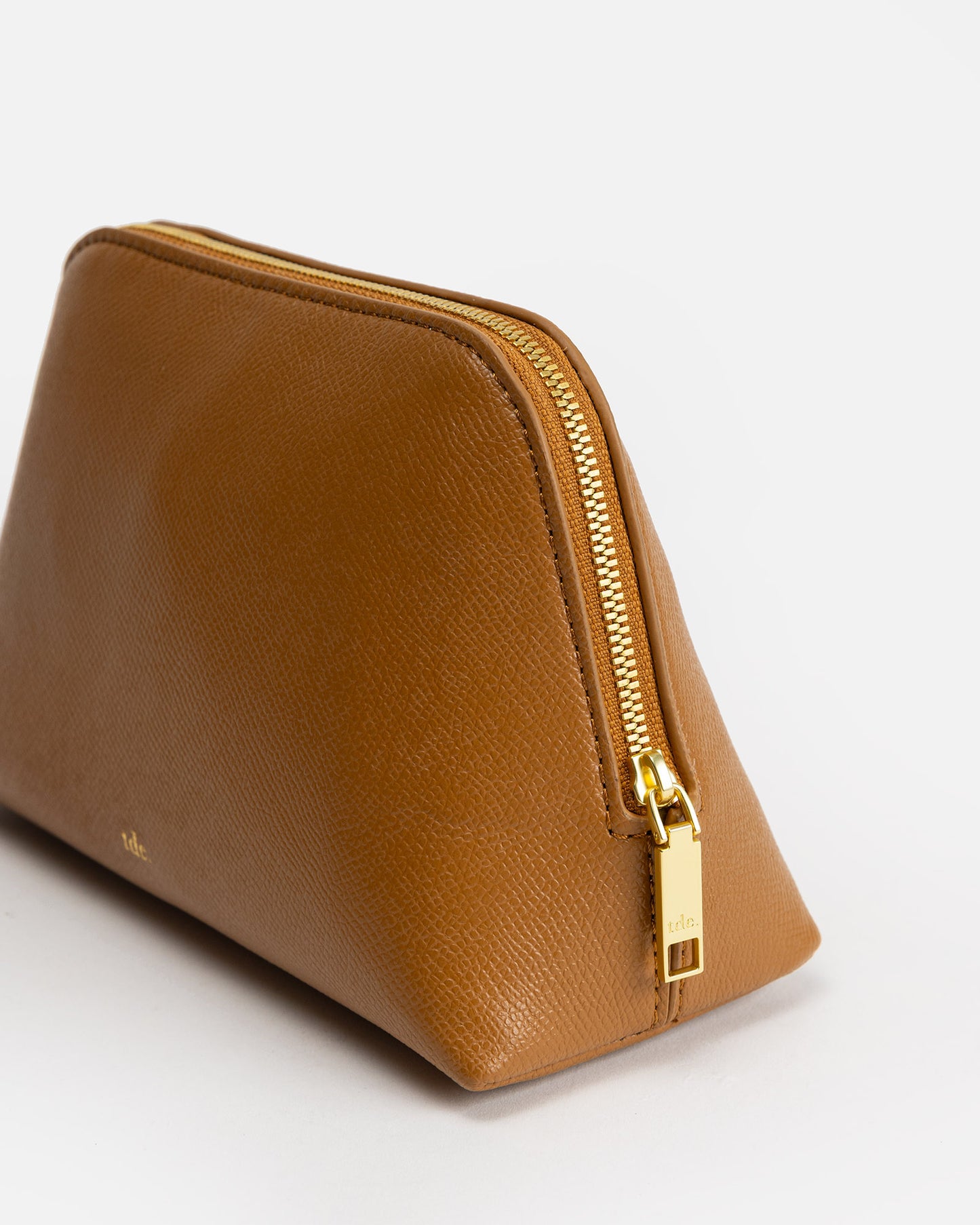 Ava Small Beauty Case Tan