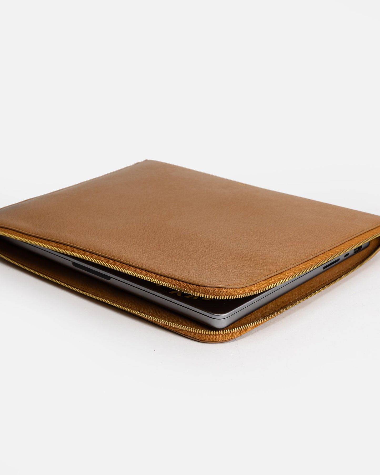 Ava 14" Laptop Organiser Tan