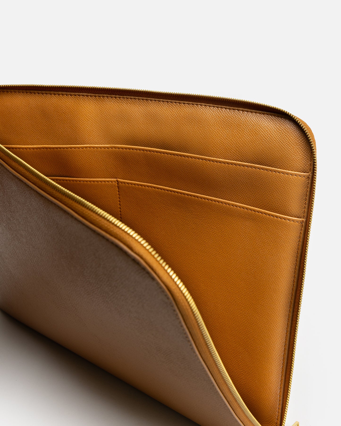 Ava 14" Laptop Organiser Tan