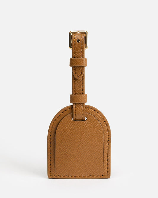 Ava Luggage Tag Tan