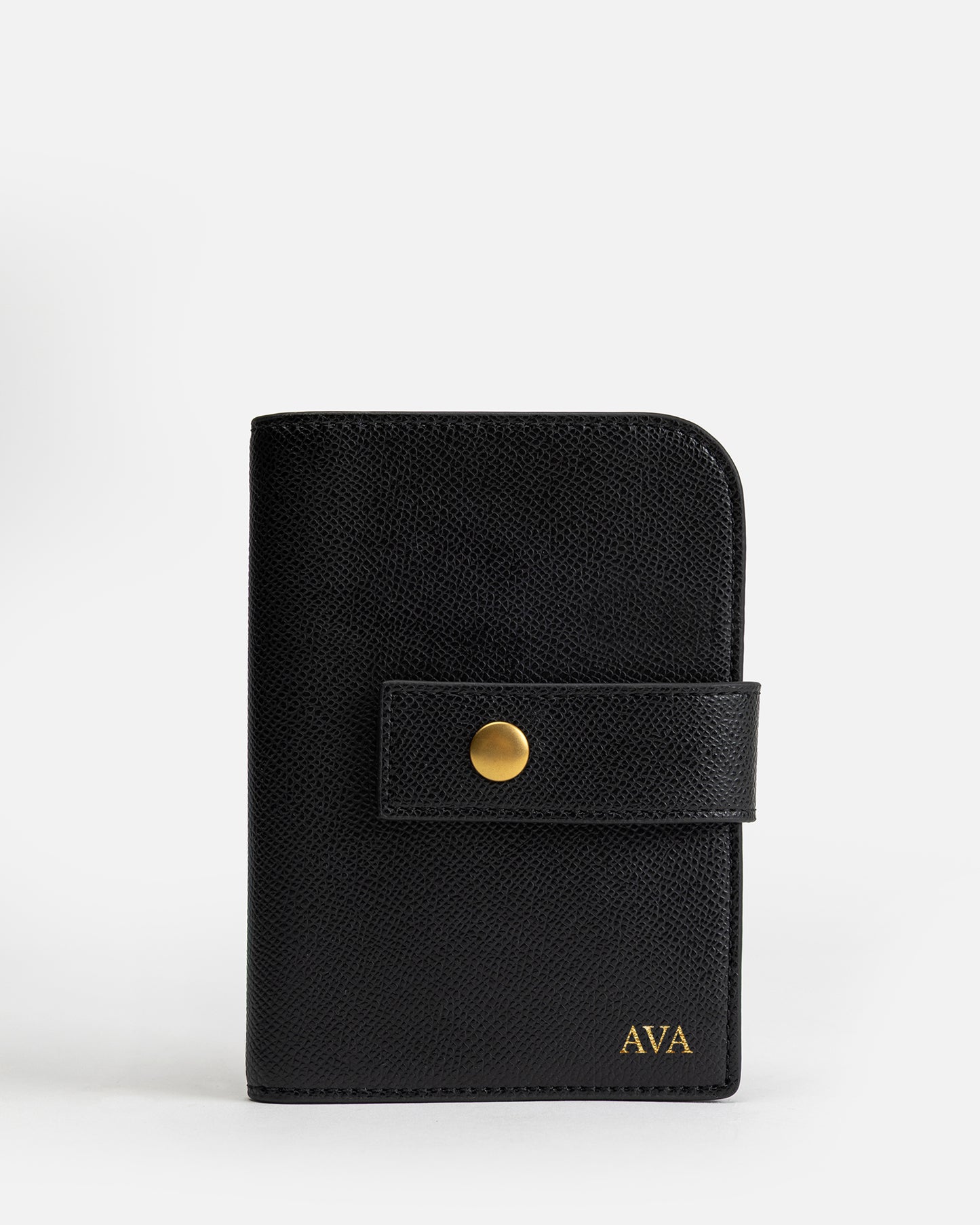 Ava Passport Cover Black