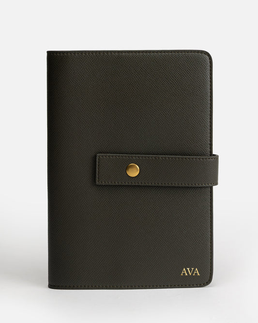 Ava A5 Notebook Holder Olive