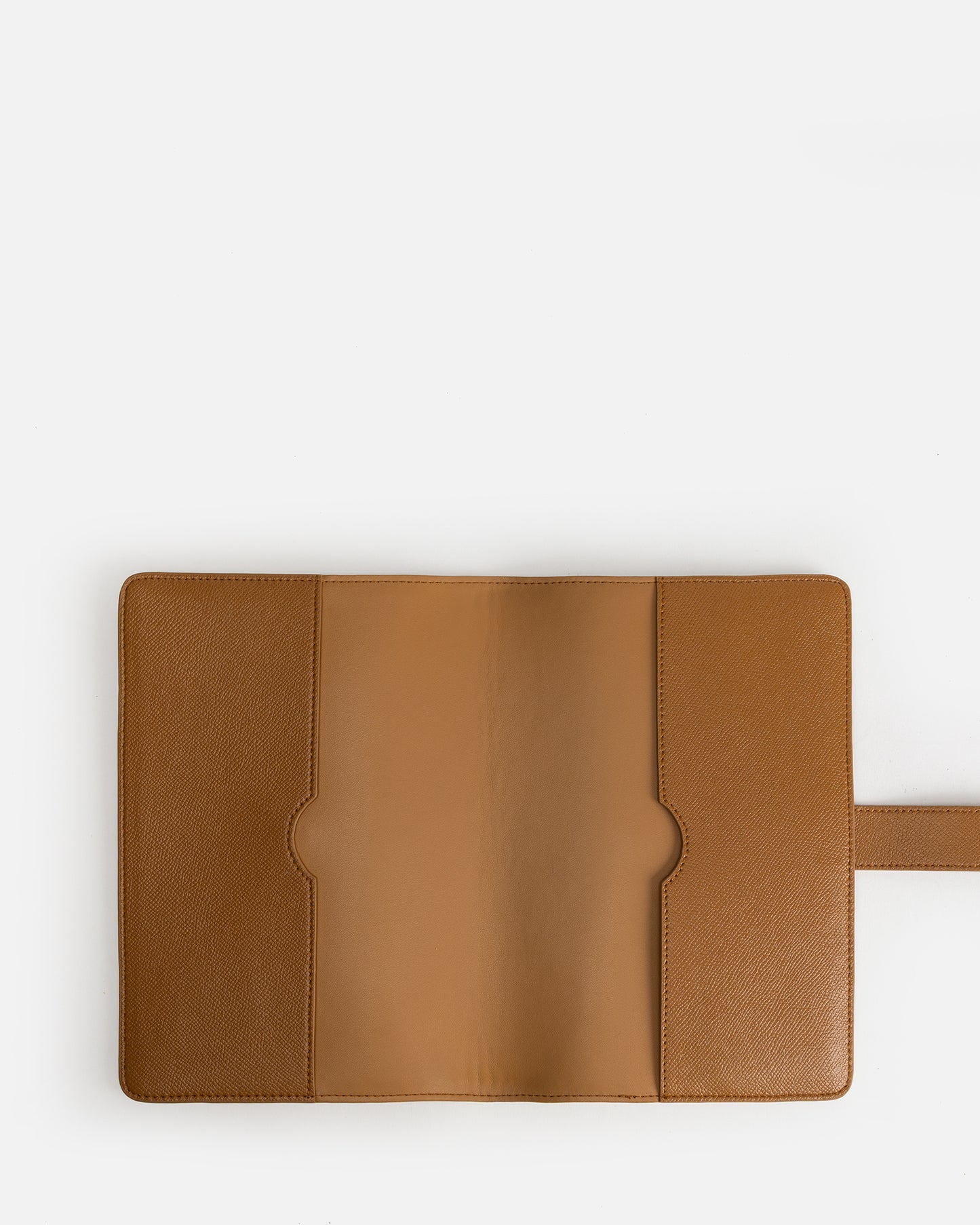 Ava A5 Notebook Holder Tan
