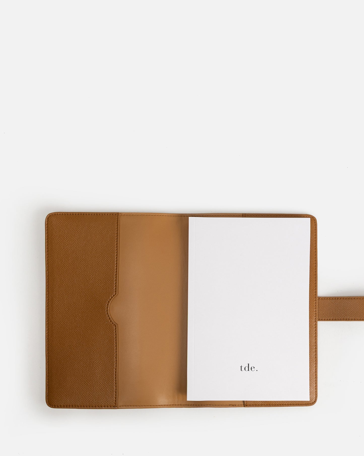 Ava A5 Notebook Holder Tan