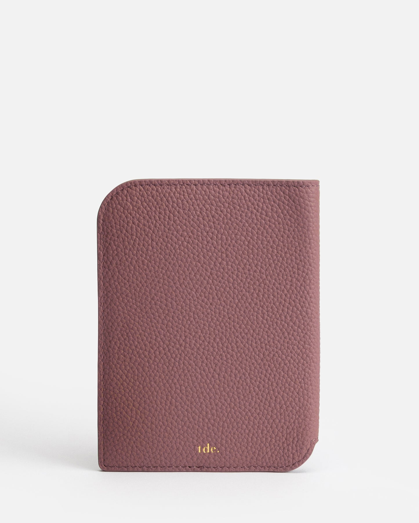 Olivia Passport Holder Musk Mauve