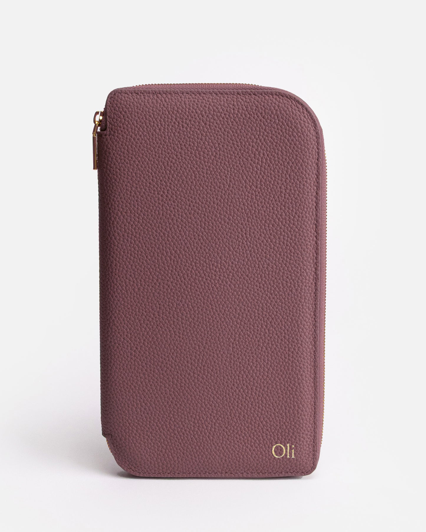 Olivia Family Travel Wallet Musk Mauve