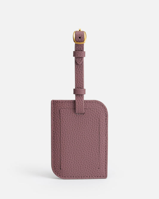 Olivia Luggage Tag Musk Mauve