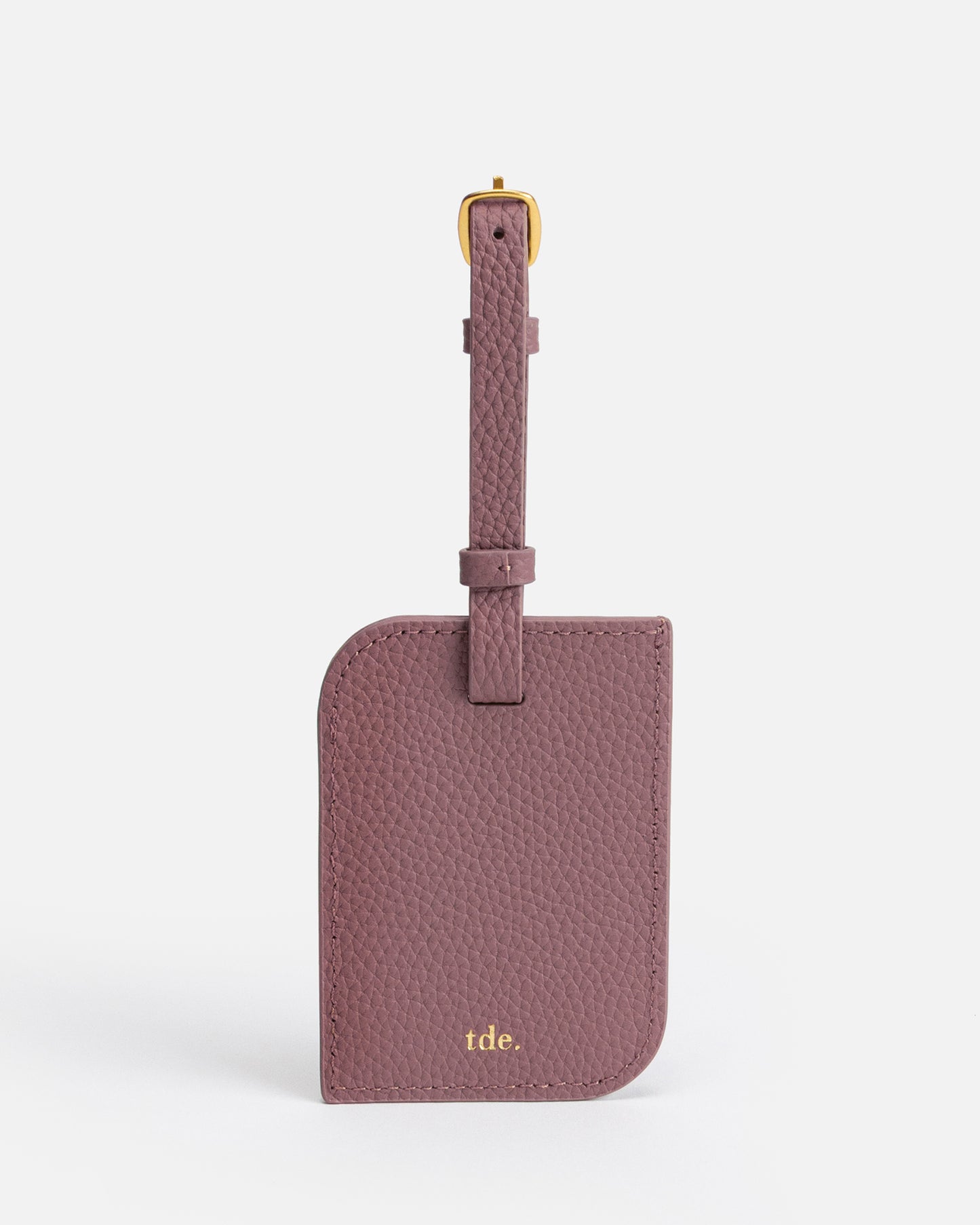 Olivia Luggage Tag Musk Mauve