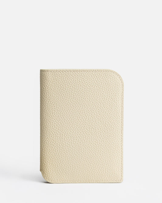 Olivia Passport Holder Beige