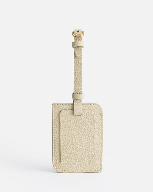 Olivia Luggage Tag Oat