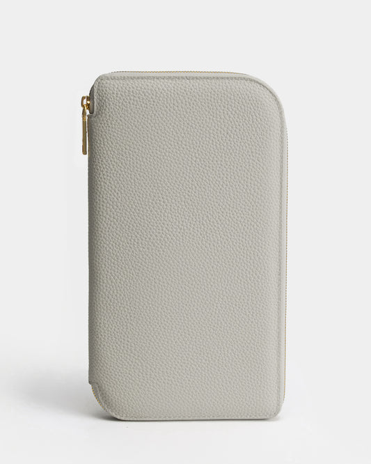 Olivia Family Travel Wallet Whisper Grey