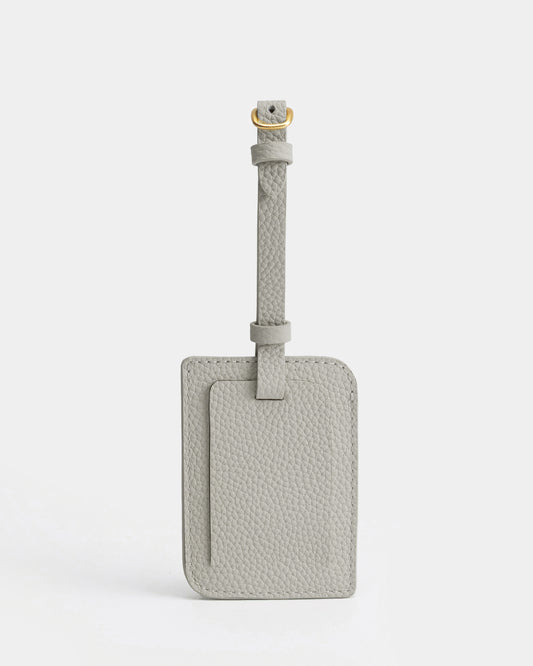 Olivia Luggage Tag Whisper Grey