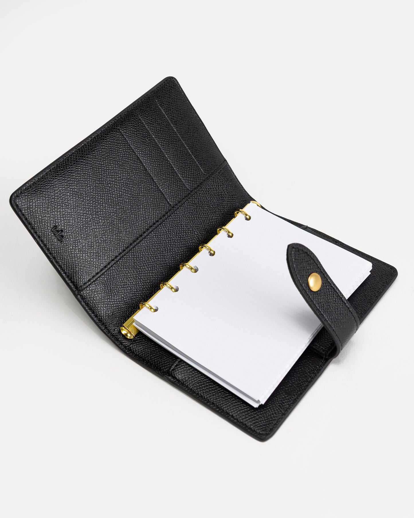 Essentials A6 Ring Binder Notebooks Black