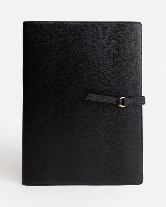 Maia A4 Notebook Holder Black