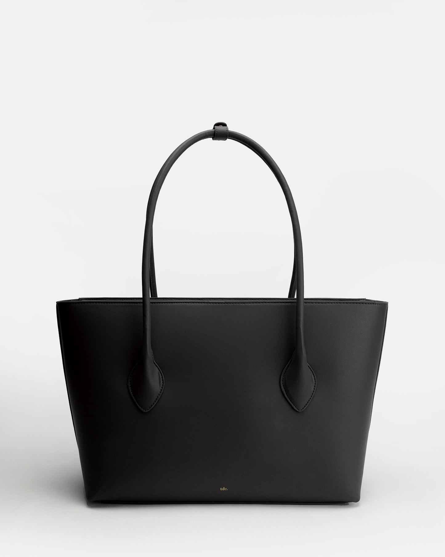 Zaphia Work Shoulder Tote Bag Black