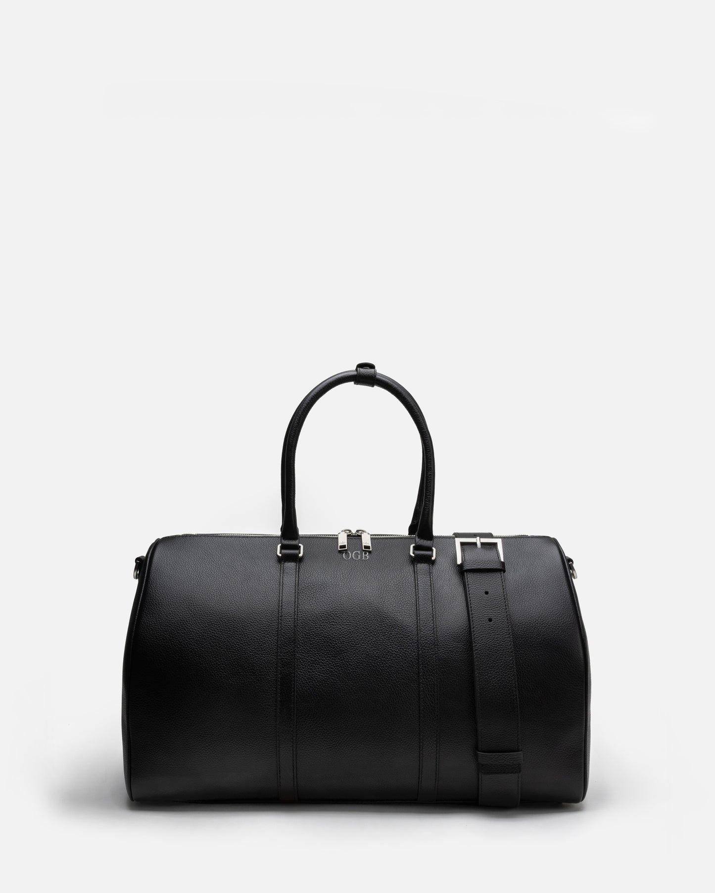 Jude Weekend Bag Small Black and Silver