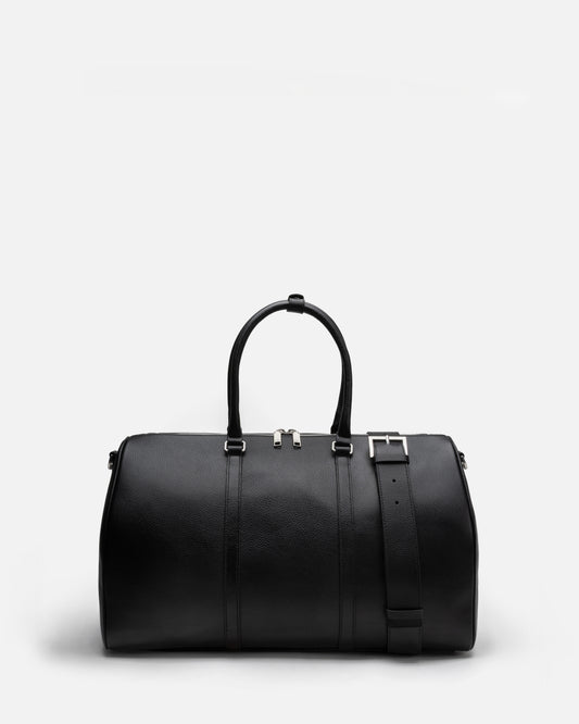 Jude Weekend Bag Small Black and Silver