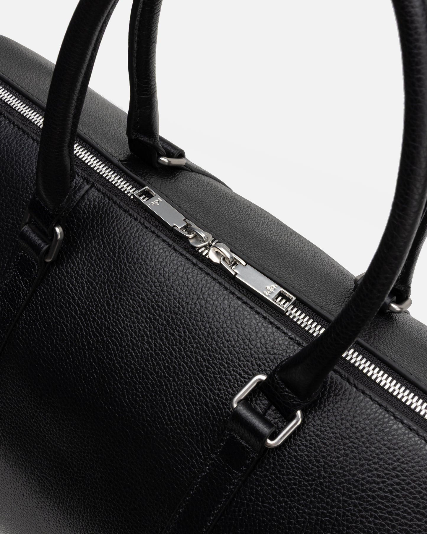 Jude Weekend Bag Small Black and Silver