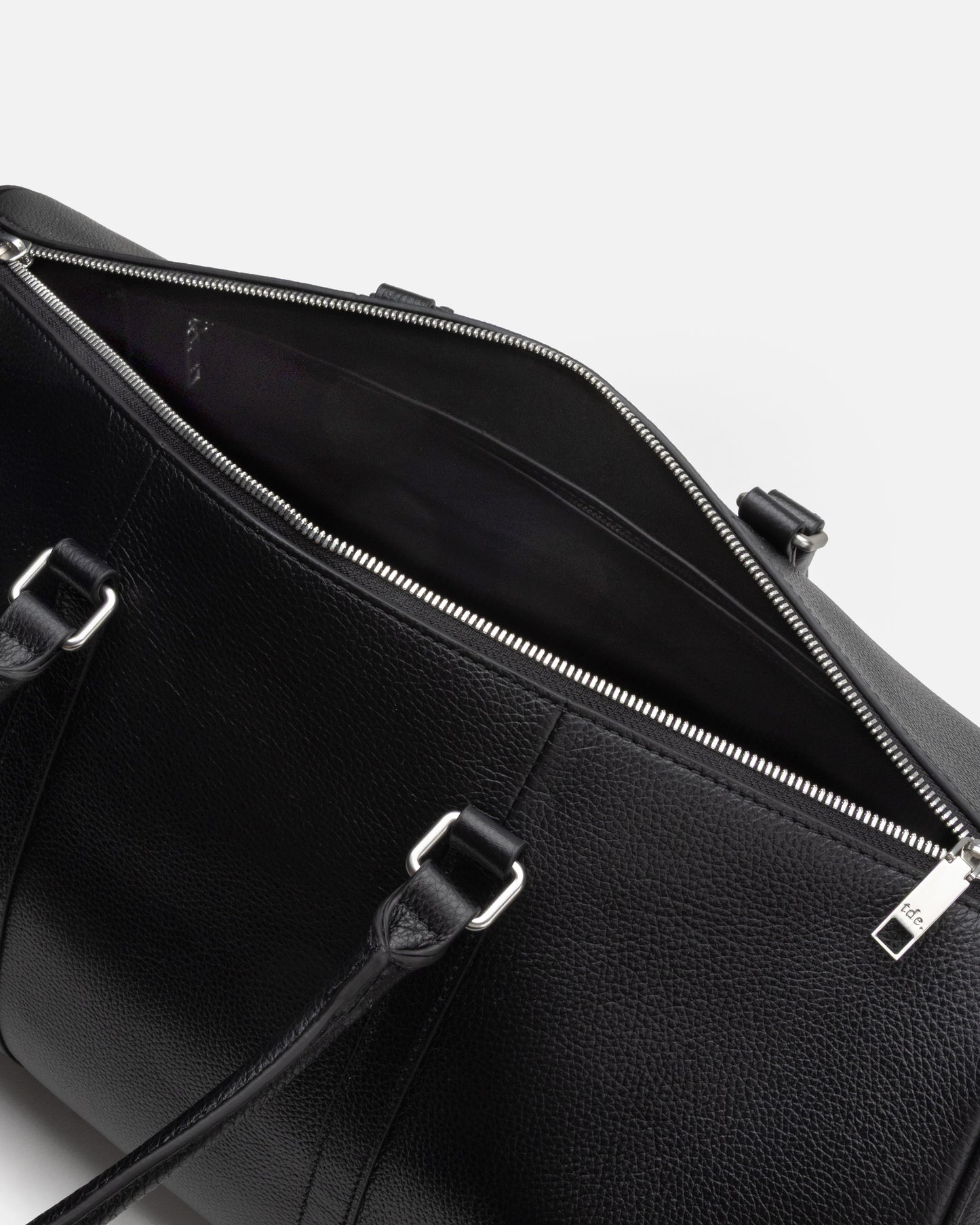Jude Weekend Bag Small Black and Silver