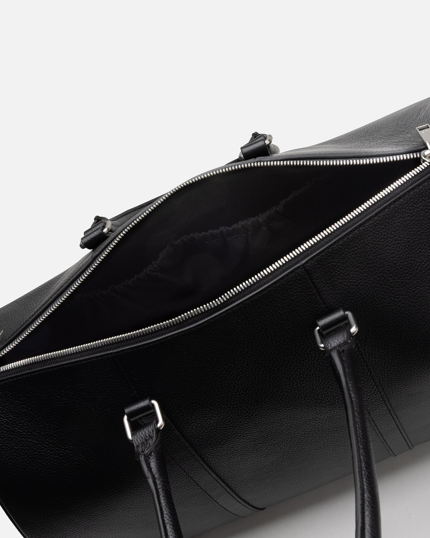 Jude Weekend Bag Small Black and Silver