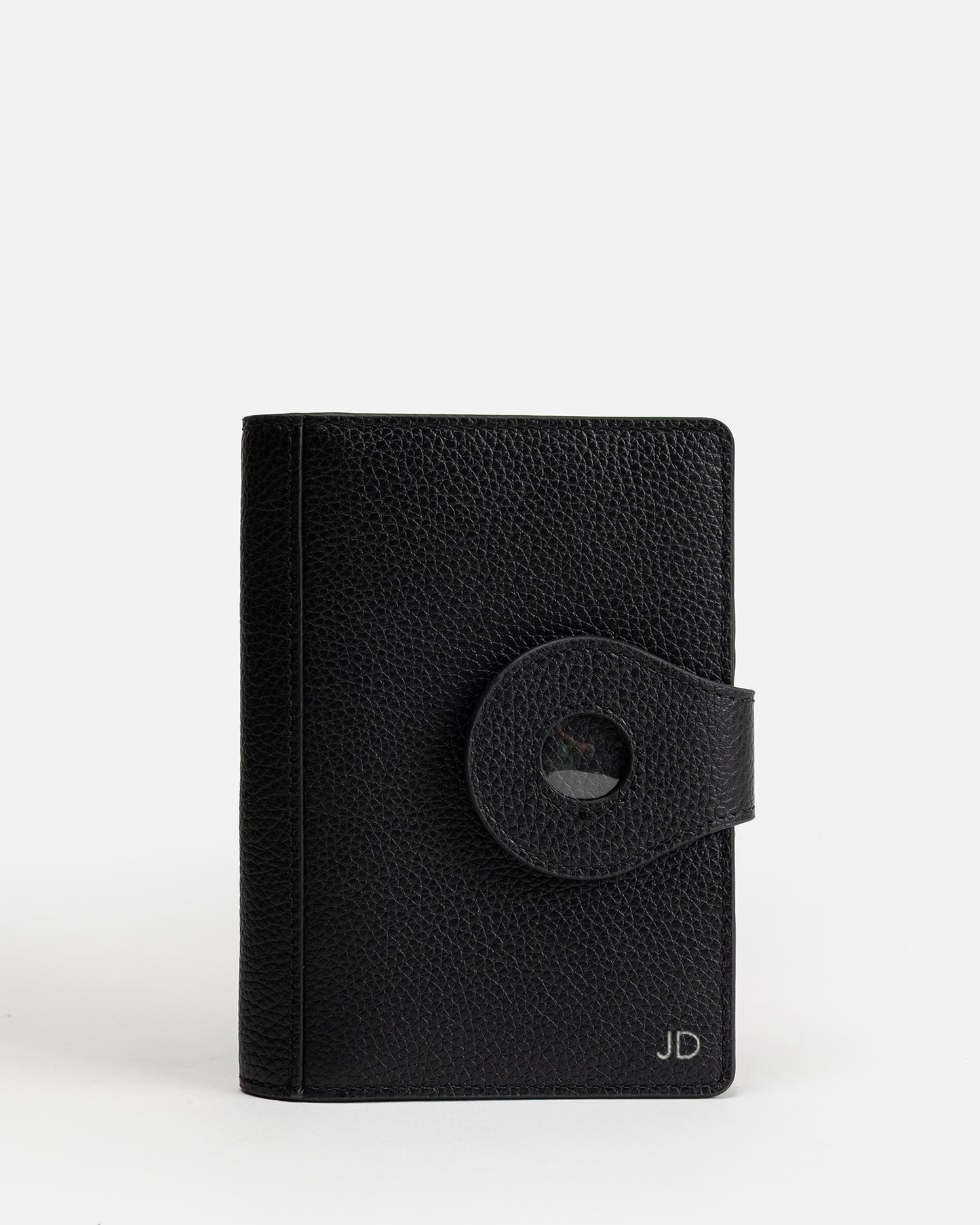 Jude Airtag Passport Holder Black