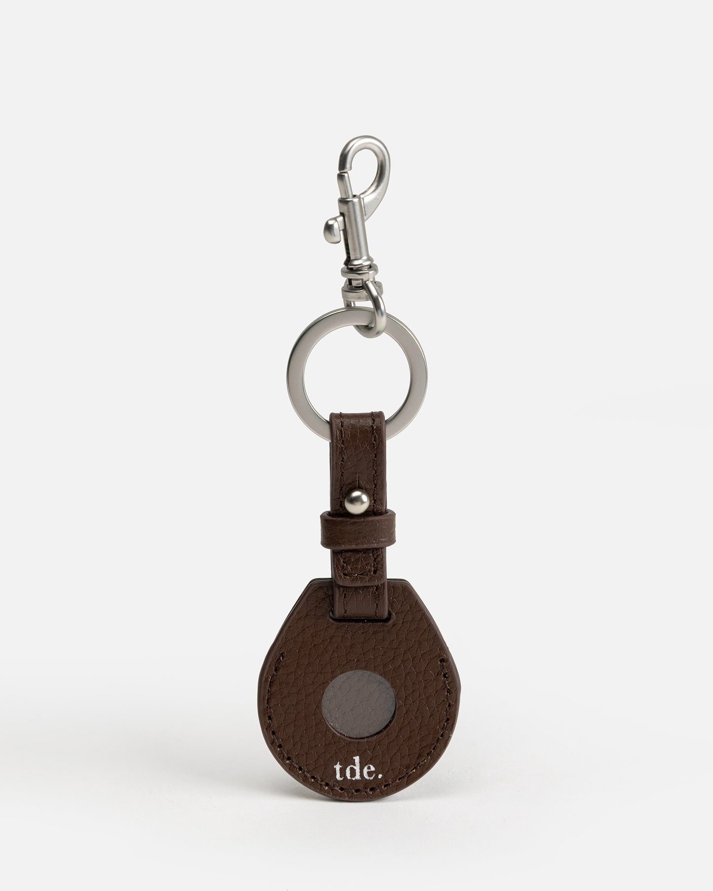 Jude Airtag Keyring Chestnut
