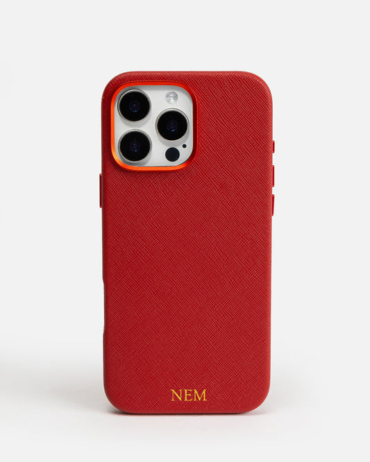 iPhone 16 Pro Max Case Scarlet