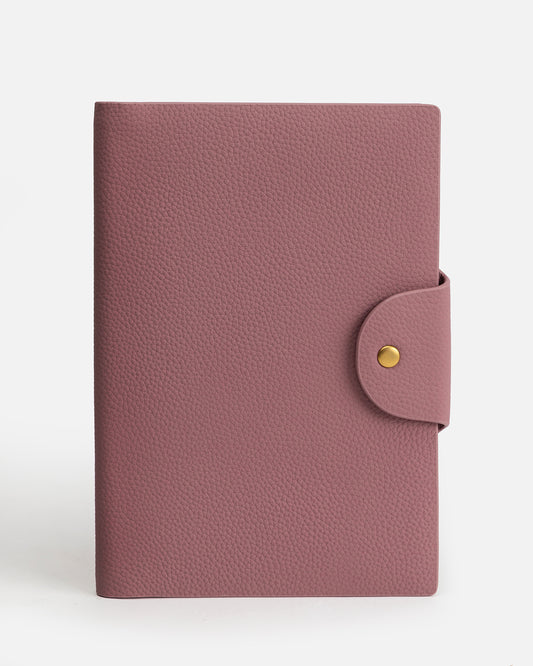 Olivia A5 Notebook Holder Musk Mauve