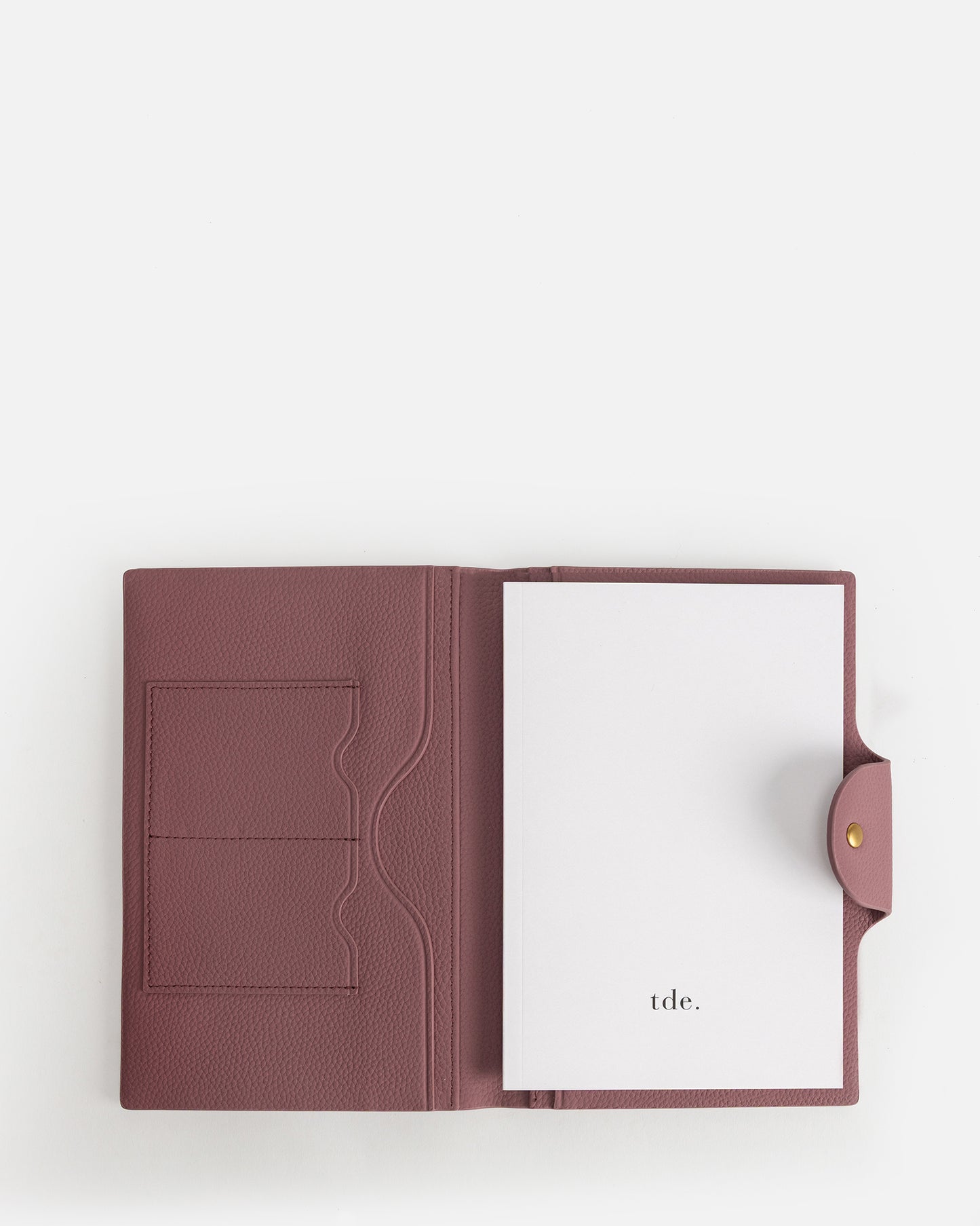 Olivia A5 Notebook Holder Musk Mauve
